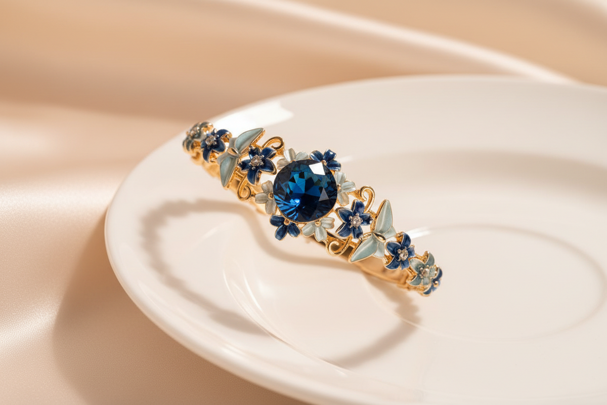 Midnight Bloom Bracelet