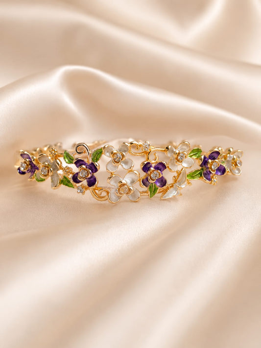 Royal Lavender Garden Bracelet